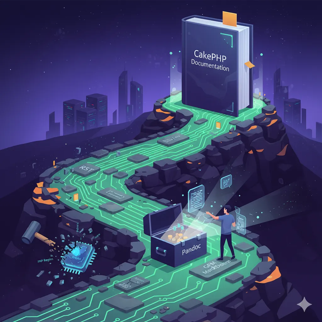 Converting the CakePHP documentation