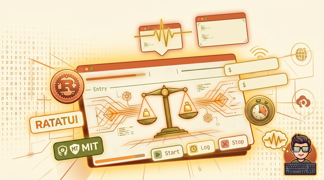 Harv — Time tracking that lives in your terminal Teaser Image