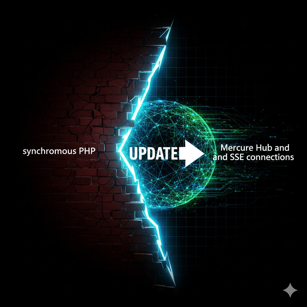 From Stateful PHP to Stateless Mercure: Real-Time in CakePHP Teaser Image